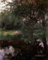 Ein Rückstau in Wargrave Landschaft John Singer Sargent
